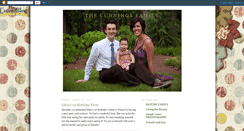 Desktop Screenshot of cunningsfamily.blogspot.com