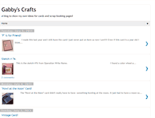 Tablet Screenshot of gabbyscrafts.blogspot.com