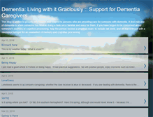 Tablet Screenshot of dementialivingwithitgraciously.blogspot.com