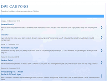 Tablet Screenshot of cahyonojtm.blogspot.com