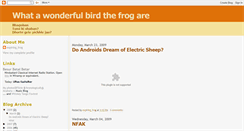 Desktop Screenshot of expiring-frog.blogspot.com