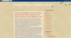 Desktop Screenshot of jimmychoo-snob.blogspot.com