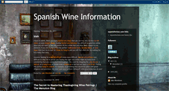 Desktop Screenshot of espanishwines.blogspot.com