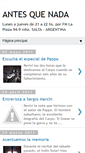 Mobile Screenshot of antesquenadamusica.blogspot.com