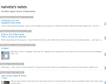 Tablet Screenshot of naivete.blogspot.com