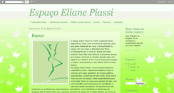 Desktop Screenshot of espacoelianepiassi.blogspot.com