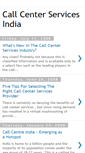 Mobile Screenshot of callcenterservicesindia.blogspot.com