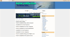 Desktop Screenshot of lettercollection.blogspot.com