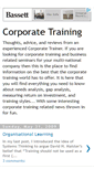 Mobile Screenshot of corporatetrainingnews.blogspot.com