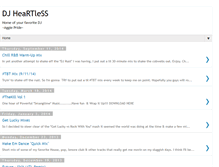 Tablet Screenshot of iamdjheartless.blogspot.com