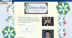 Desktop Screenshot of johnsonklan.blogspot.com