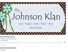 Tablet Screenshot of johnsonklan.blogspot.com