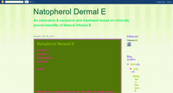 Desktop Screenshot of natopheroldermal-e.blogspot.com