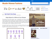 Tablet Screenshot of muslimwomenfashions.blogspot.com
