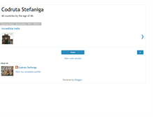 Tablet Screenshot of codrutastefaniga.blogspot.com