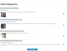 Tablet Screenshot of mariamaquieira.blogspot.com