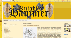 Desktop Screenshot of knightofhammer.blogspot.com