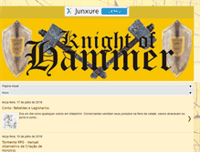 Tablet Screenshot of knightofhammer.blogspot.com