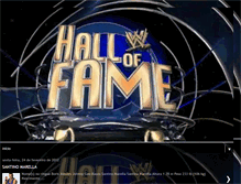 Tablet Screenshot of halloffamewwe.blogspot.com