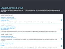 Tablet Screenshot of leanbusinessforall.blogspot.com