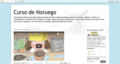 Desktop Screenshot of cursodenoruego.blogspot.com