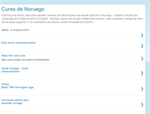 Tablet Screenshot of cursodenoruego.blogspot.com