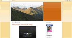 Desktop Screenshot of mbogela.blogspot.com