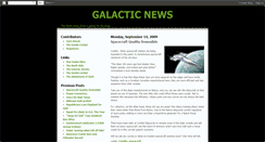 Desktop Screenshot of galacticnews.blogspot.com