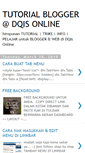 Mobile Screenshot of dqisbizz-tutorial.blogspot.com