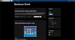 Desktop Screenshot of barbicandrink.blogspot.com