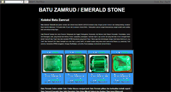 Desktop Screenshot of batu-zamrud.blogspot.com