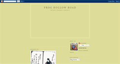 Desktop Screenshot of froghollowroad.blogspot.com