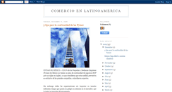 Desktop Screenshot of comercioenlatinoamerica.blogspot.com