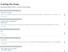 Tablet Screenshot of cuttingthegrass.blogspot.com