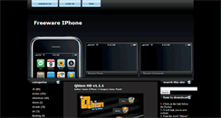 Desktop Screenshot of freeware4iphone.blogspot.com