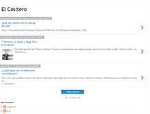 Tablet Screenshot of elcositero.blogspot.com