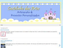 Tablet Screenshot of castelinhodasartes.blogspot.com