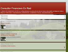 Tablet Screenshot of consultorfinancieroenred.blogspot.com