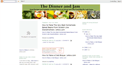 Desktop Screenshot of dinner-and-jam.blogspot.com