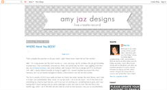 Desktop Screenshot of amyjaz.blogspot.com