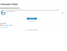 Tablet Screenshot of lonaparacarpa.blogspot.com