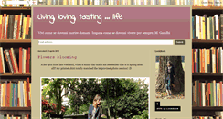 Desktop Screenshot of livinglovingtastinglife.blogspot.com