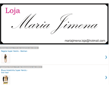 Tablet Screenshot of lojamariajimena.blogspot.com