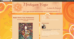 Desktop Screenshot of hridayam-yoga.blogspot.com