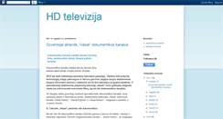 Desktop Screenshot of hd-televizija.blogspot.com