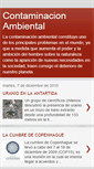 Mobile Screenshot of contaminacionambiental-globa.blogspot.com