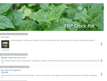 Tablet Screenshot of frpcrockpot.blogspot.com