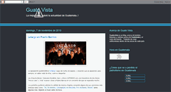 Desktop Screenshot of guatevista.blogspot.com