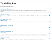 Tablet Screenshot of onlinenewsworld.blogspot.com