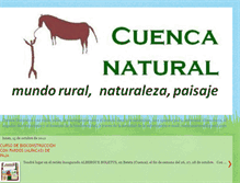 Tablet Screenshot of cuencanatural.blogspot.com